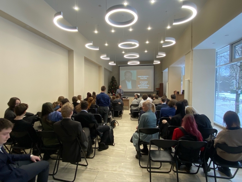 Встреча с учащимися Питера