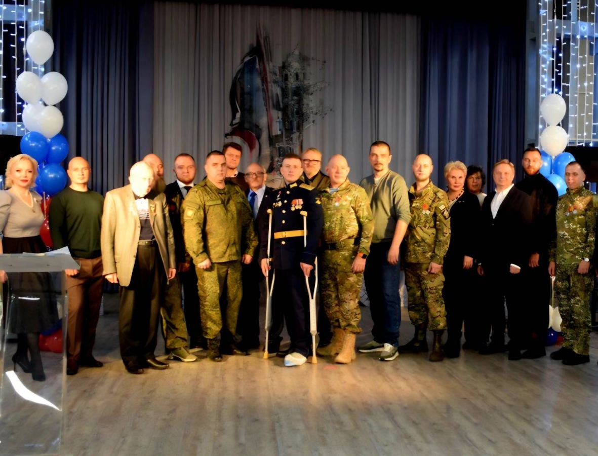 открытии выставки «Кавалеры ордена Александра Невского